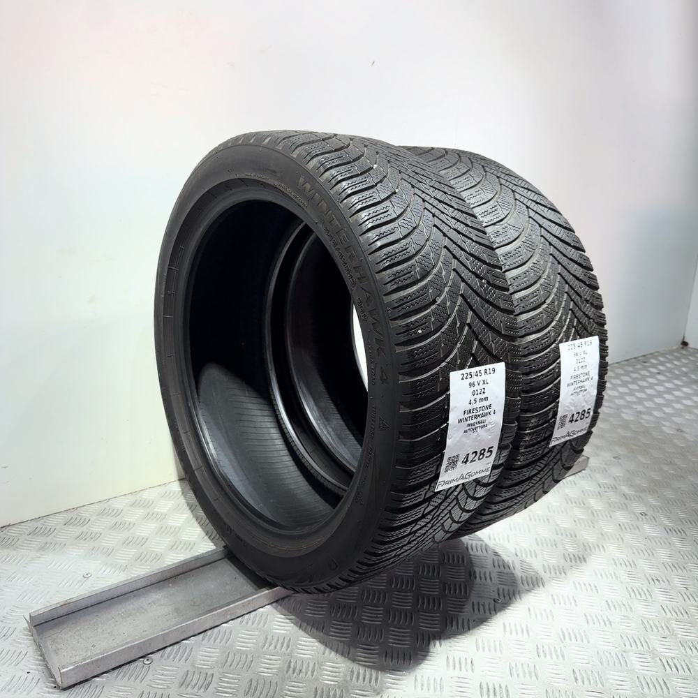 Gomme Usate 225 45 R19 96V XL Firestone Winterhawk 4 Invernali - immagine 5