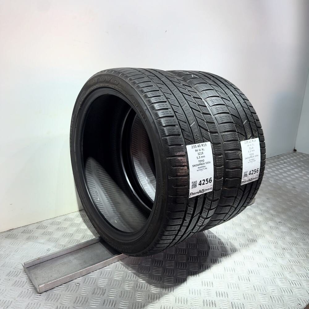 Gomme Usate 235 40 R19 96W XL Toyo Snowprox S954 79% Invernali - immagine 5
