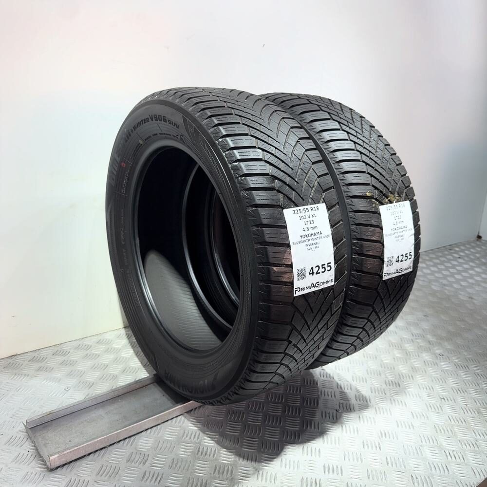 Gomme Usate 225 55 R18 102V XL Yokohama Blueearth Winter V906 Invernali - immagine 5