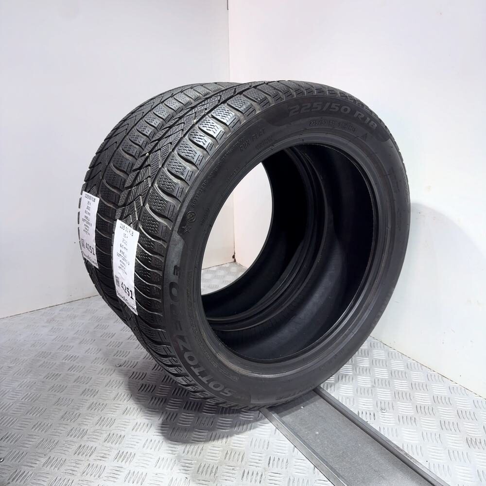Gomme Usate 225 50 R18 95H Pirelli Sottozero 3 RunFlat 86% Invernali - immagine 5
