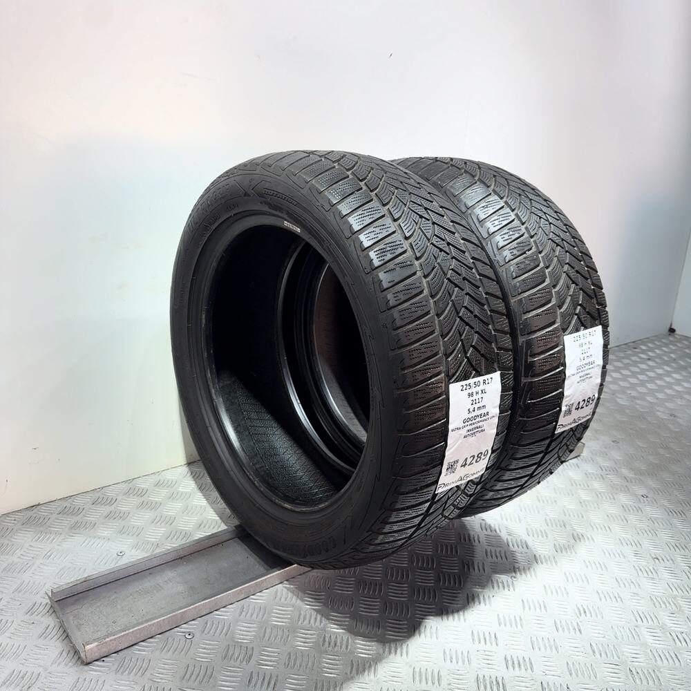 Gomme Usate 225 50 R17 XL 98H Goodyear Ultra Grip Performance Gen-1 Invernali - immagine 5