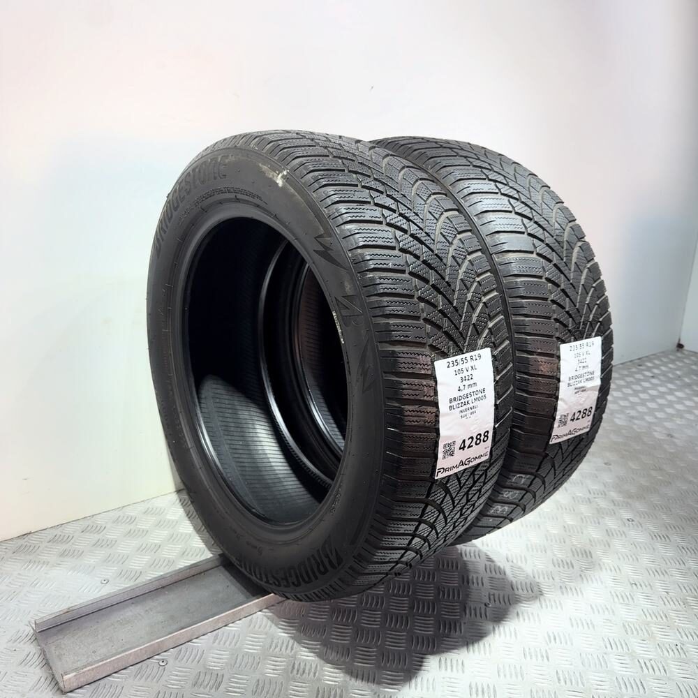 Gomme Usate 235 55 R19 105V XL Bridgestone Blizzak LM005 Invernali - immagine 5