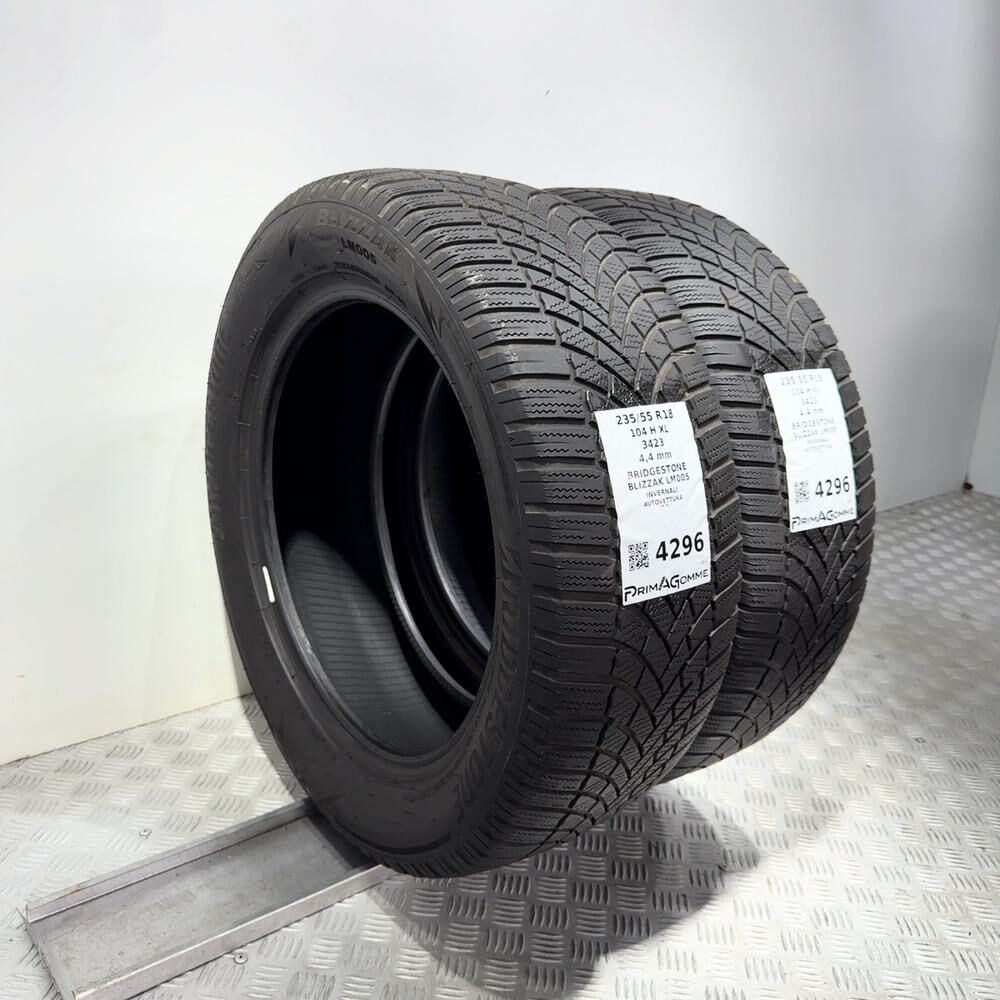 Gomme Usate 235 55 R18 104H XL Bridgestone Blizzak LM005 Invernali - immagine 5