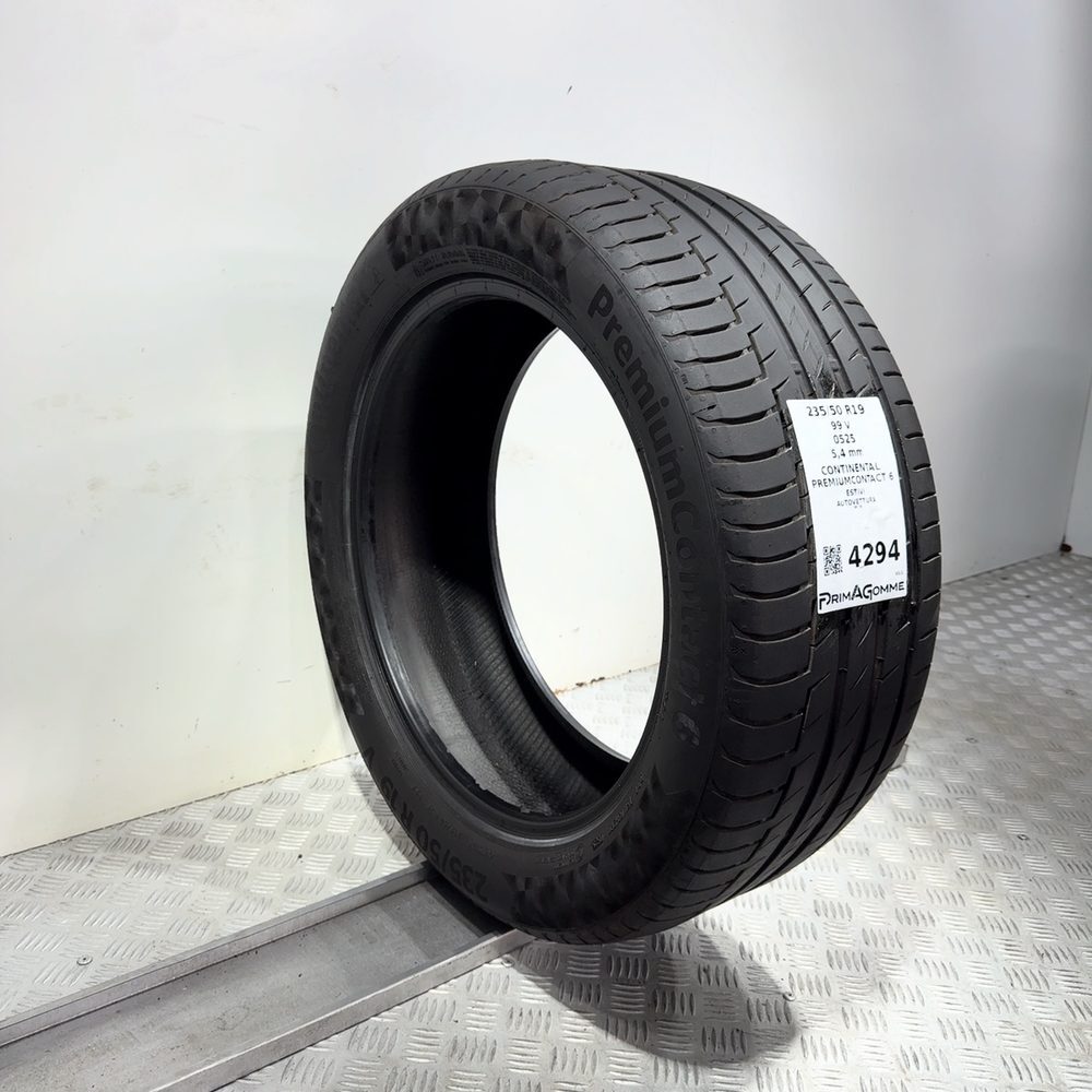 Gomma Usata 235 50 R19 99V Continental Premiumcontact 6 77% Estivo - immagine 5