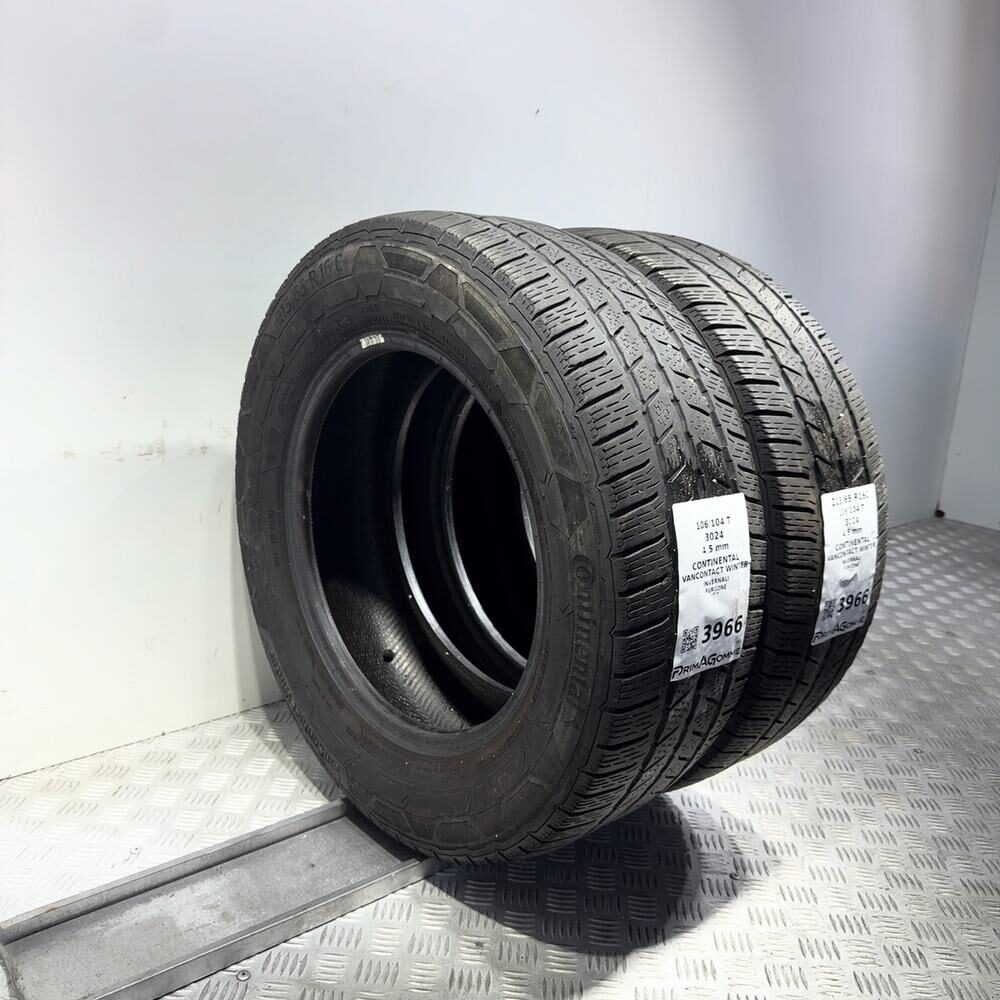 Gomme Usate 215 65 R16C 106/104T Continental Vancontact Winter Invernali - immagine 5