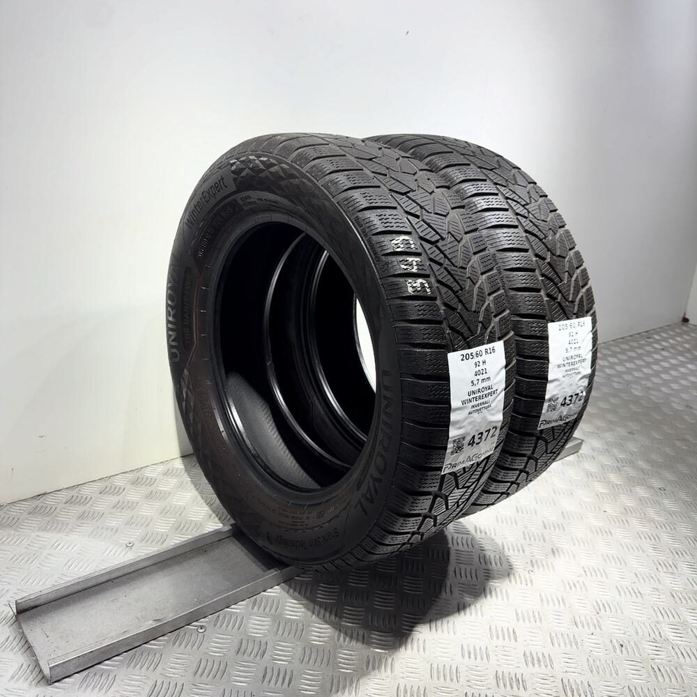 Gomme Usate 205 60 R16 92H Uniroyal Winterexpert 81% Invernali - immagine 5