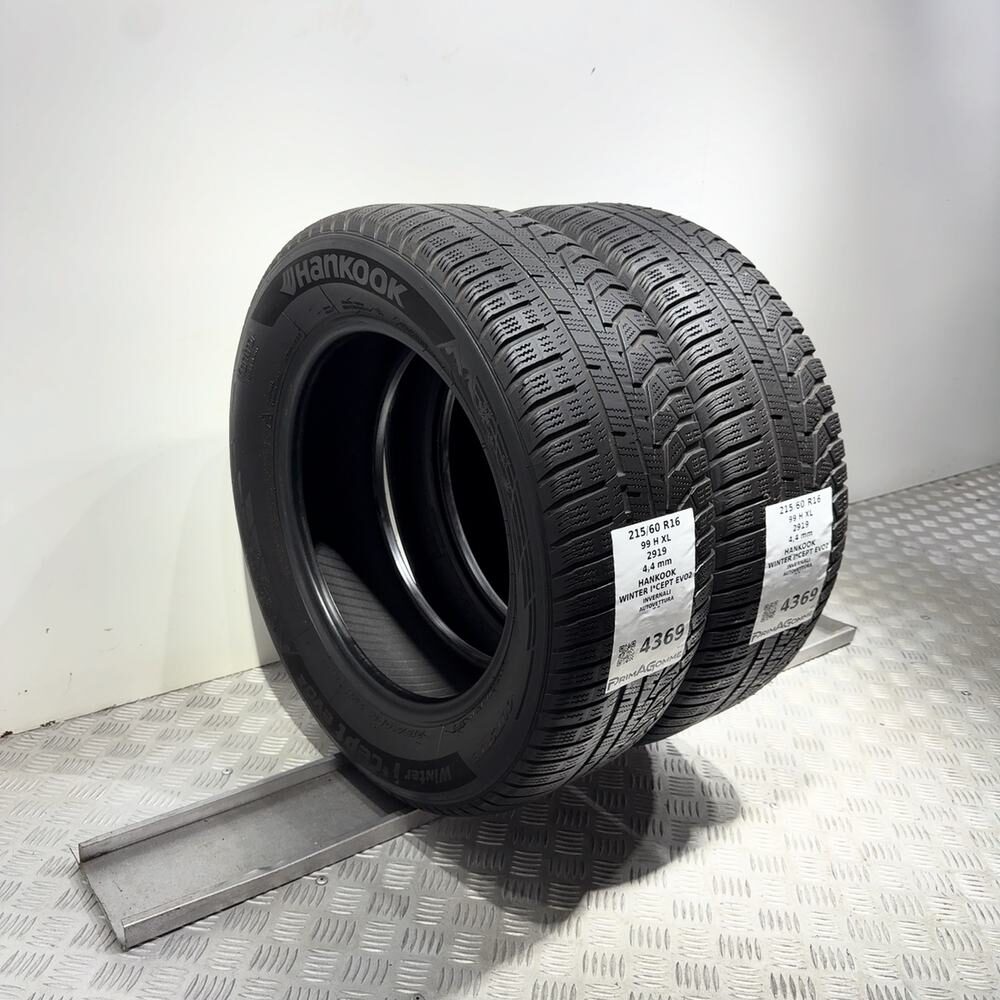 Gomme Usate 215 60 R16 XL 99H Hankook Winter I*Cept Evo2 Invernali - immagine 5