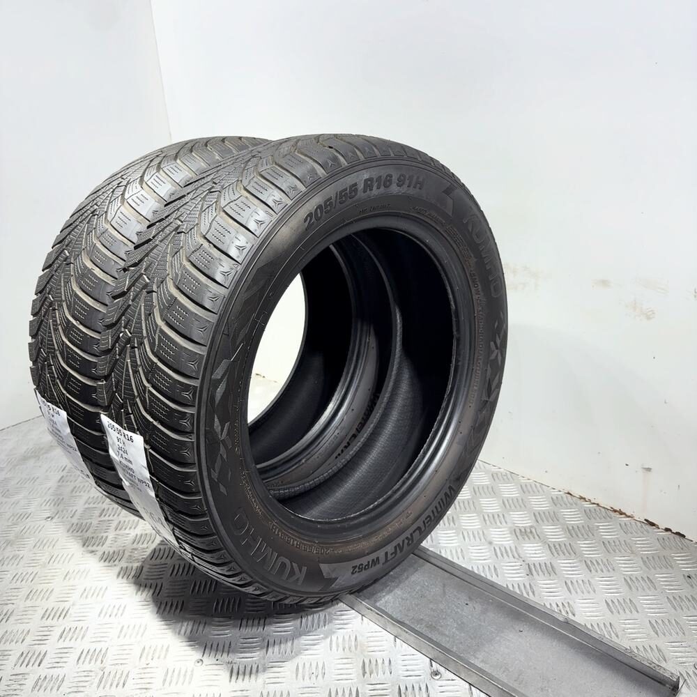 Gomme Usate 205 55 R16 91H Kumho Wintercraft WP52 98% Invernali - immagine 5
