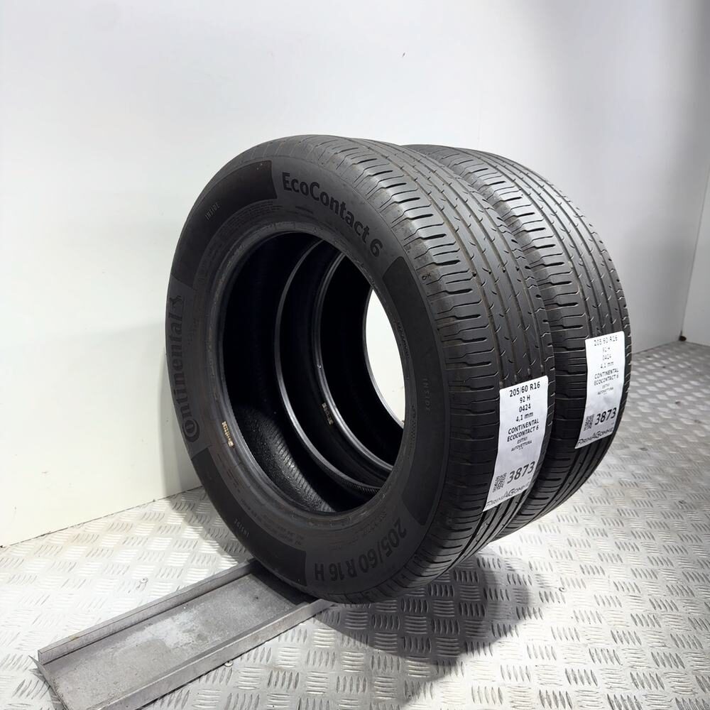 Gomme Usate 205 60 R16 92H Continental Ecocontact 6 Estive - immagine 5