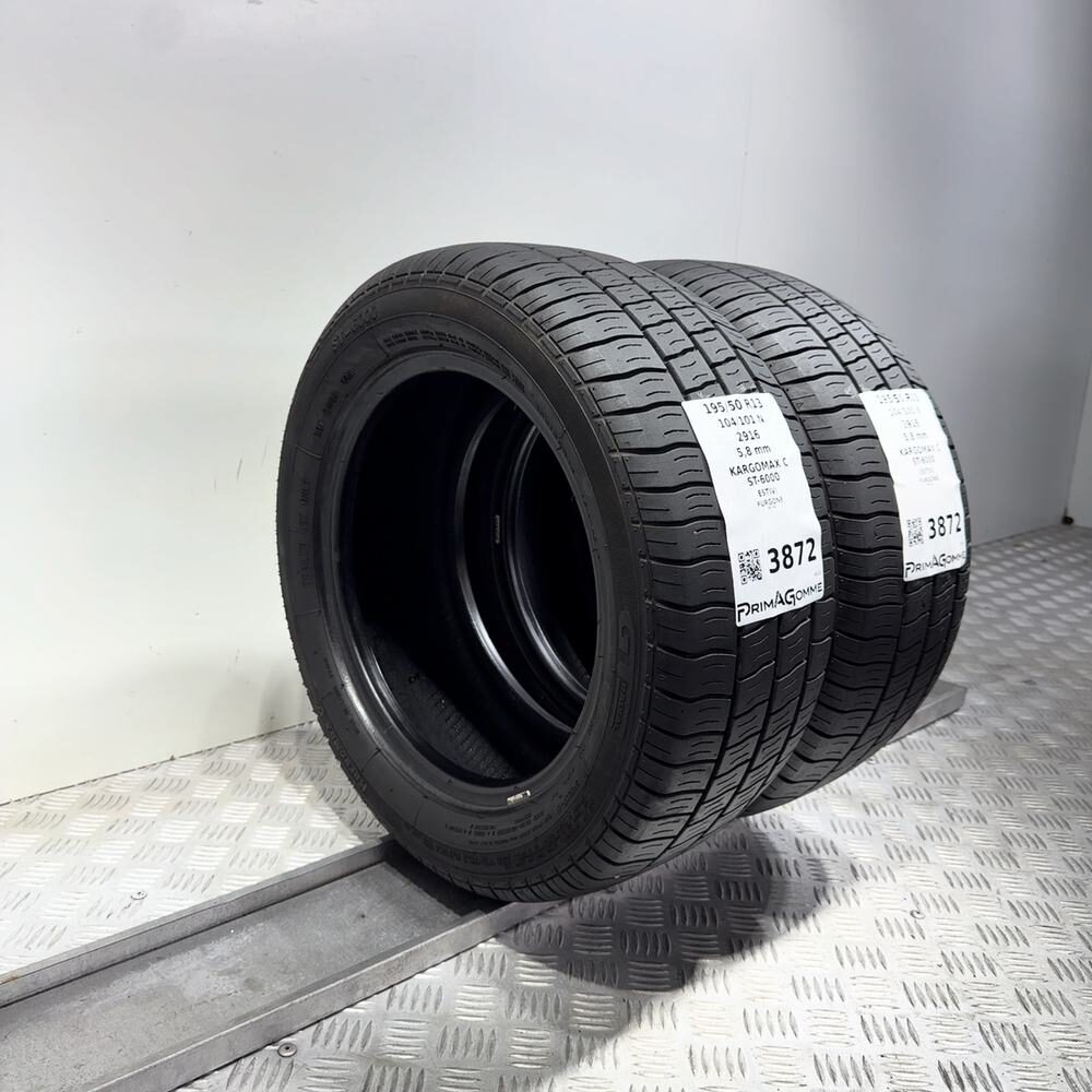 Gomme Usate 195 50 R13 104/101N GT Radial Kargomax C ST-6000 83% Estive - immagine 5