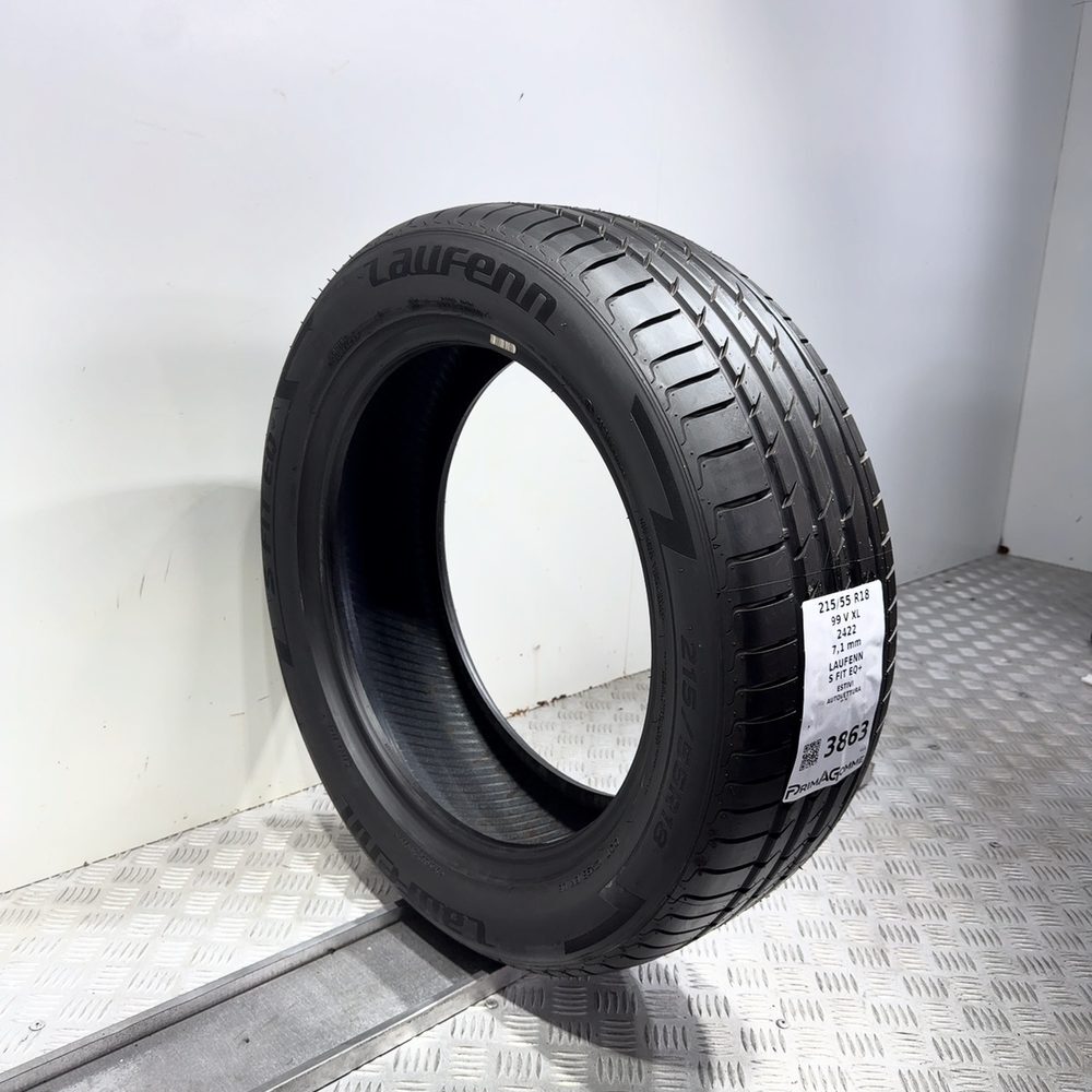 Gomma Usata 215 55 R18 XL 99V Laufenn S Fit EQ+ 98% Estivo - immagine 5