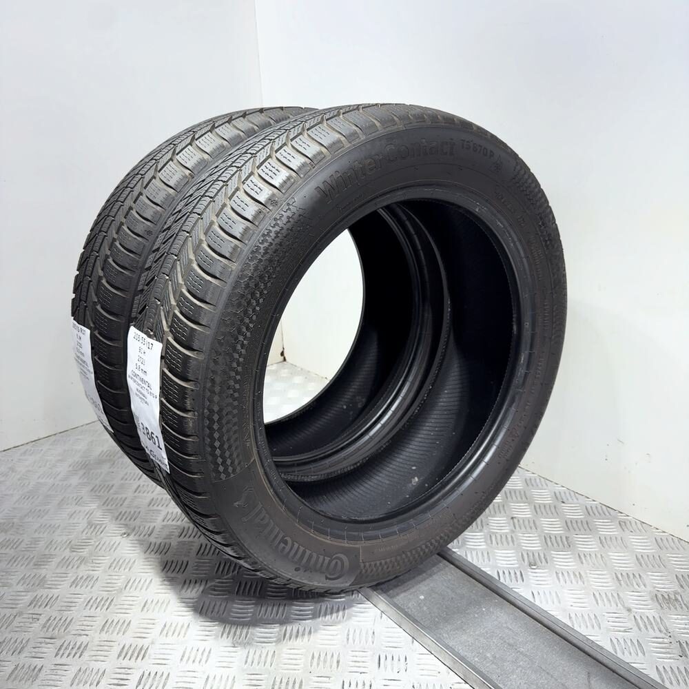 Gomme Usate 205 55 R17 91H Continental Wintercontact TS 870 P 83% Invernali - immagine 5