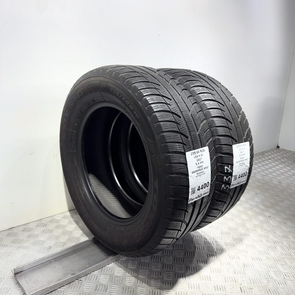 Gomme Usate 235 60 R16 104H XL Toyo Snowprox S943 77% Invernali - immagine 5