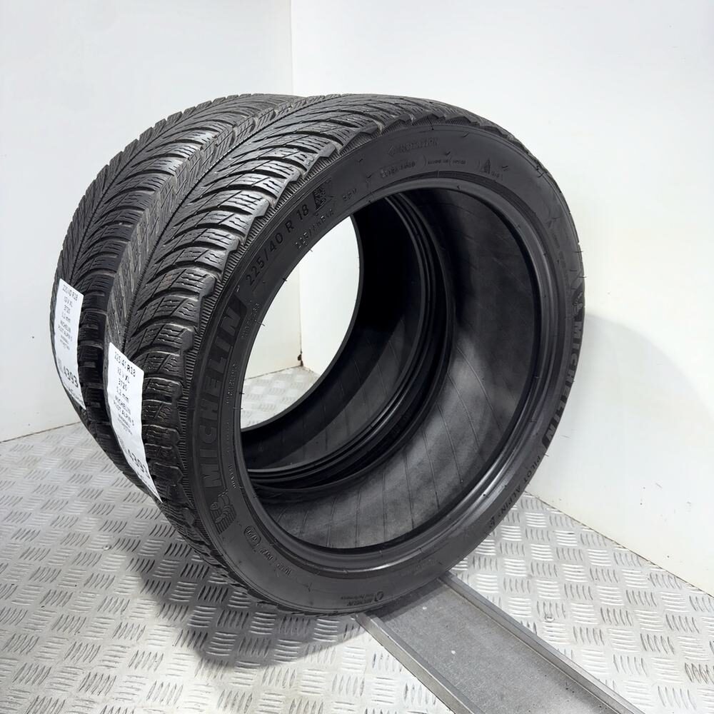 Gomme Usate 225 40 R18 92V XL Michelin Pilot Alpin 5 74% Invernali - immagine 5
