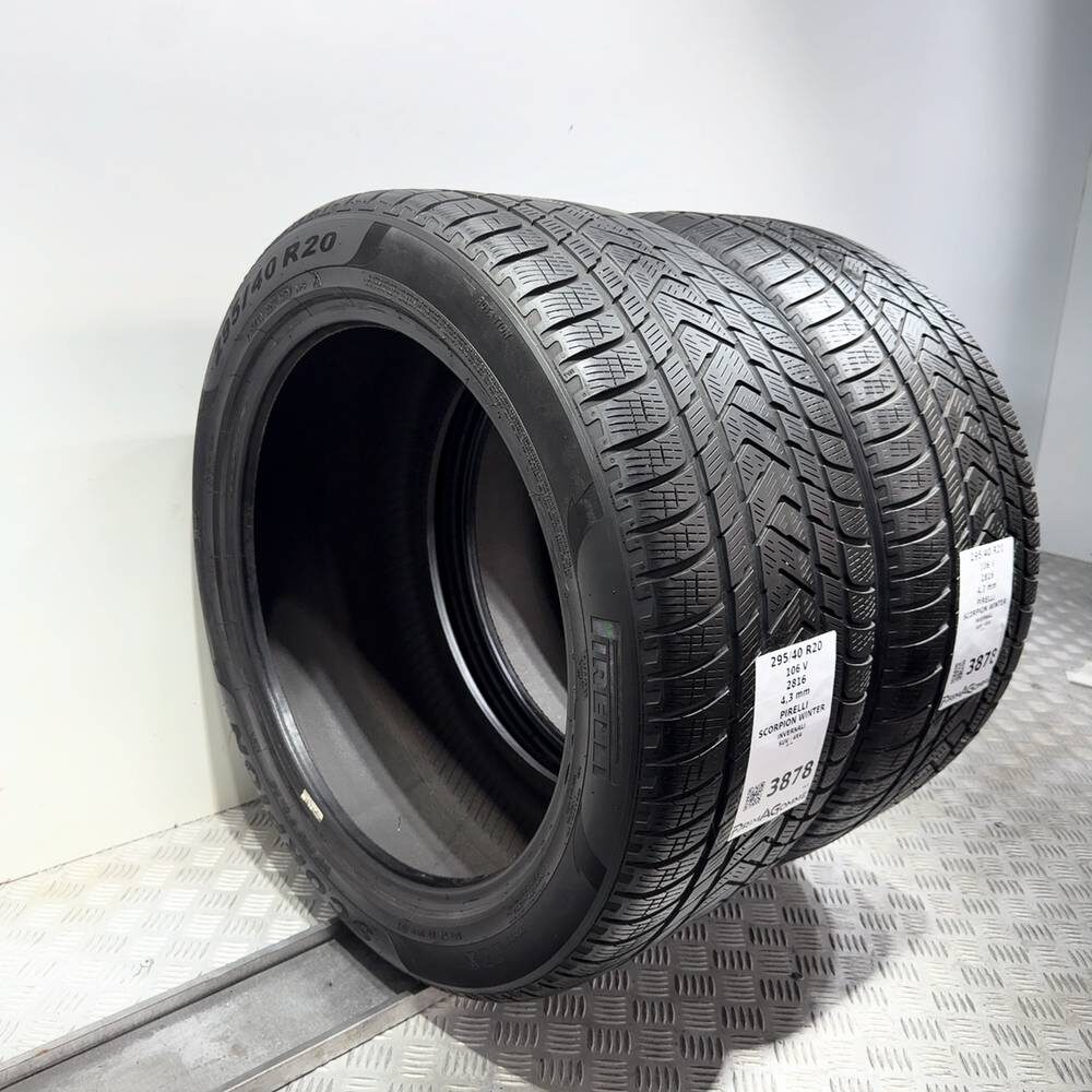 Gomme Usate 295 40 R20 106V Pirelli Scorpion Winter Invernali - immagine 5