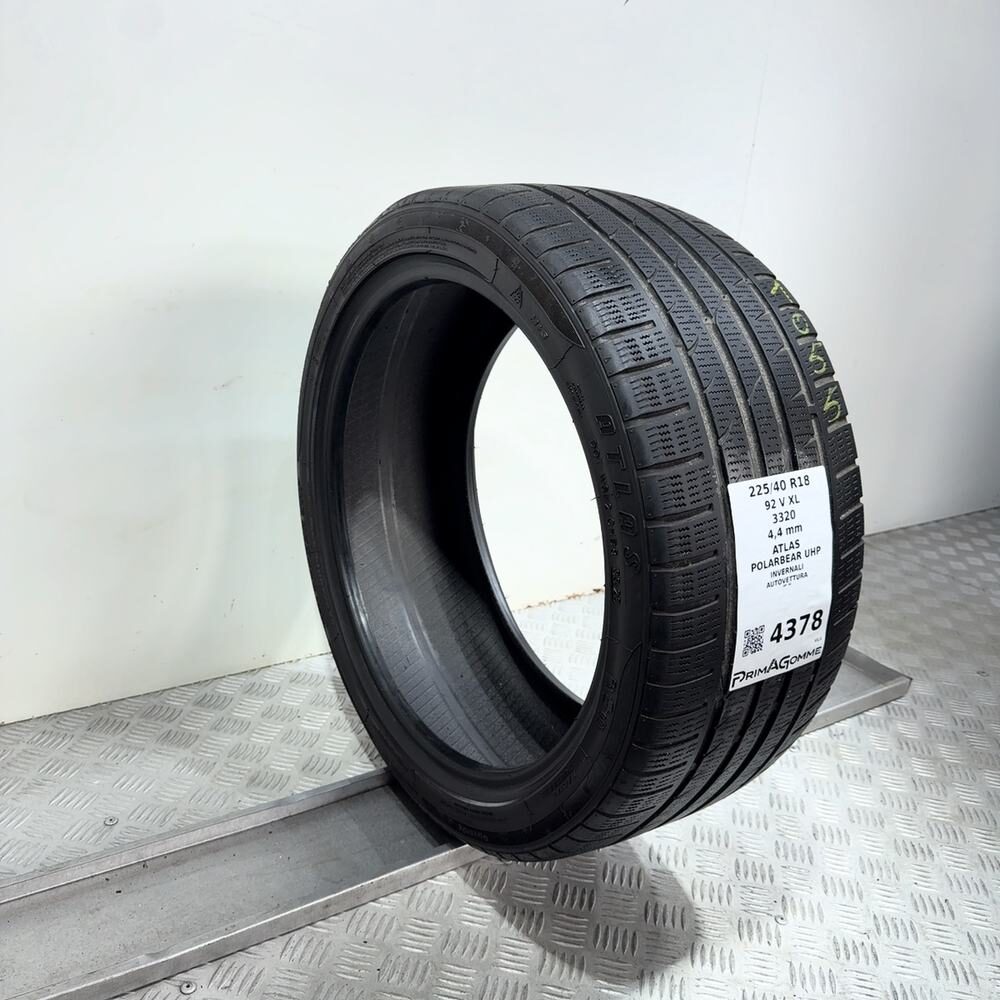 Gomma Usata 225 40 R18 92V XL Atlas Polarbear Uhp Invernale - immagine 5