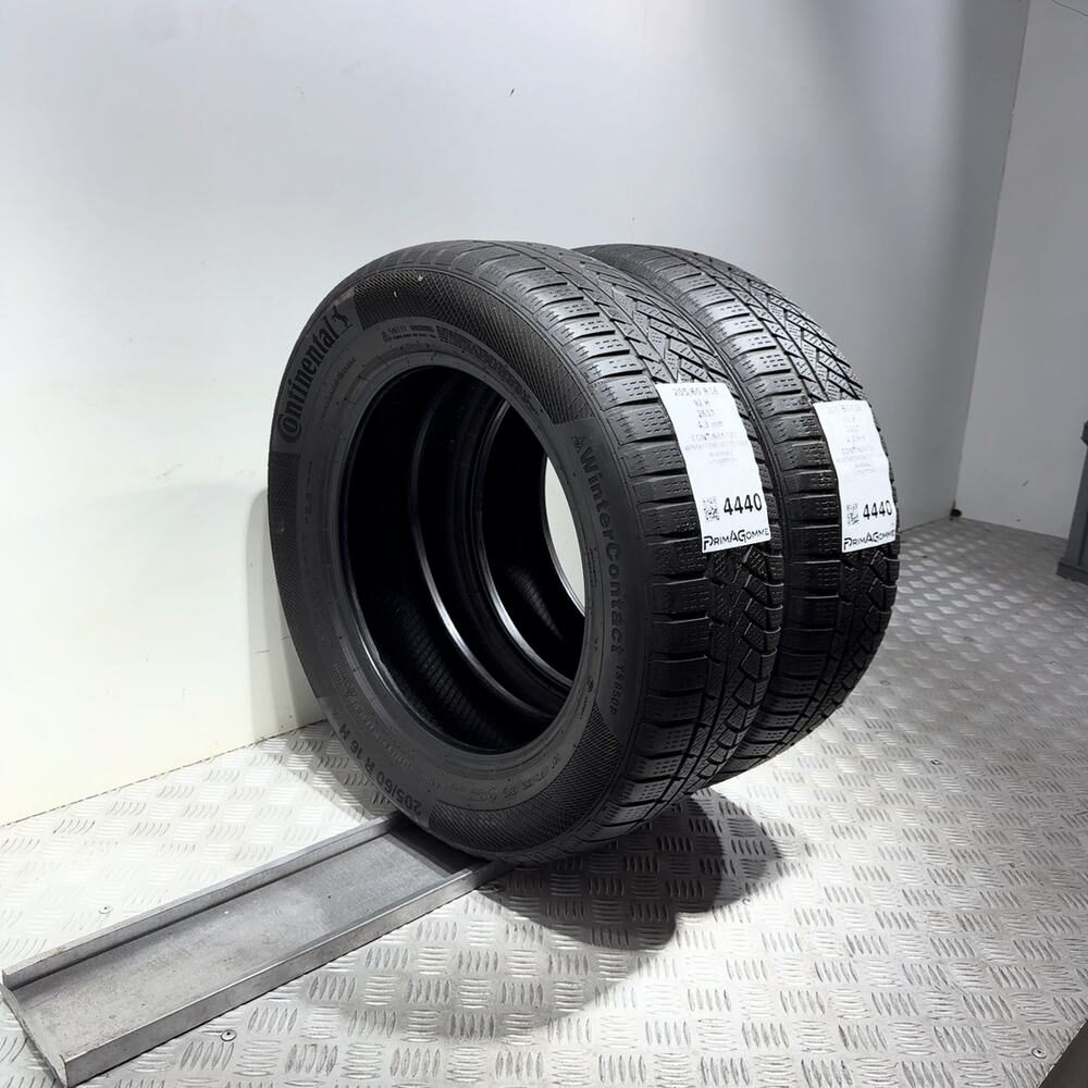 Gomme Usate 205 60 R16 92H Continental Wintercontact TS 850P Invernali - immagine 5