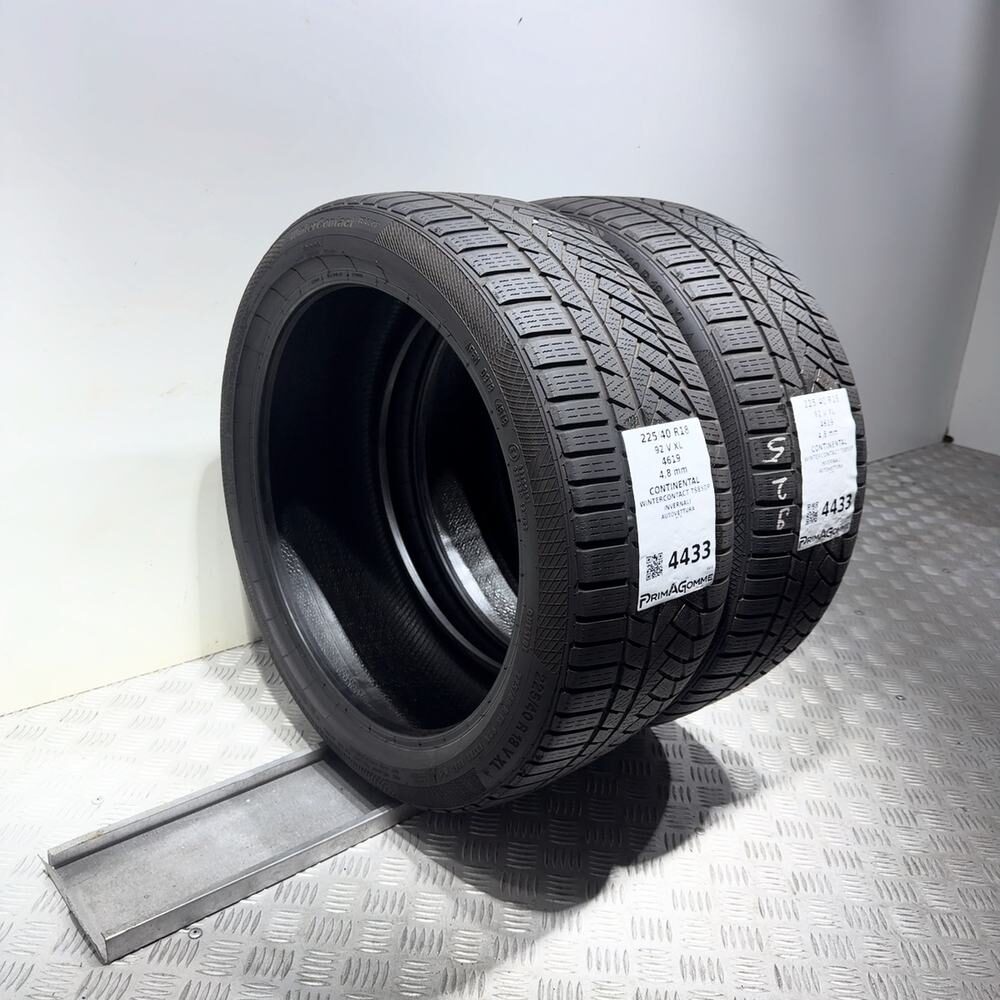 Gomme Usate 225 40 R18 92V XL Continental Wintercontact TS850P Invernali - immagine 5