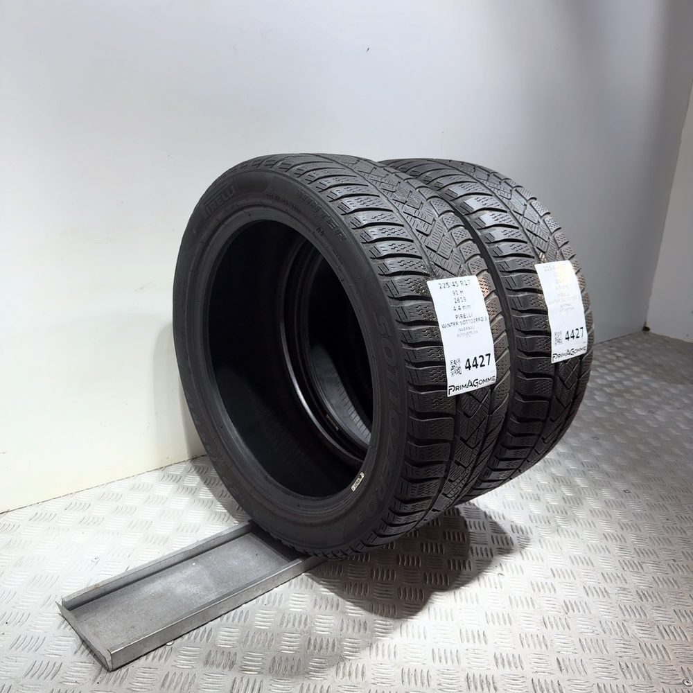 Gomme Usate 225 45 R17 91H Pirelli Winter Sottozero 3 Invernali - immagine 5