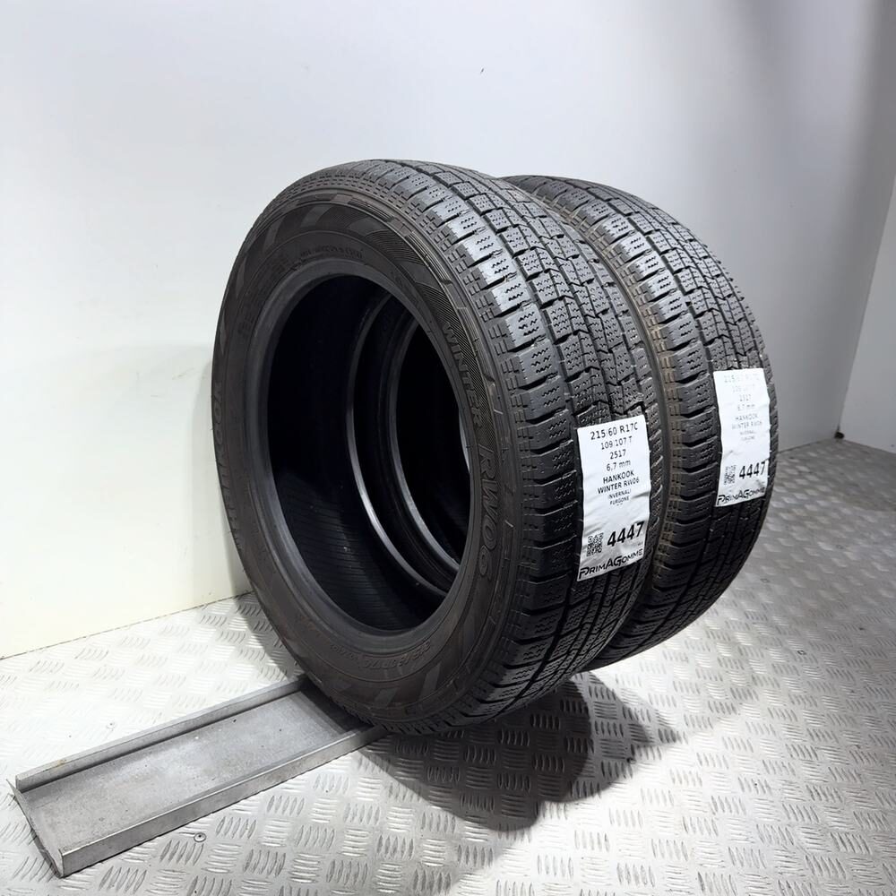 Gomme Usate 215 60 R17C 109/107T Hankook Winter RW06 96% Invernali - immagine 5