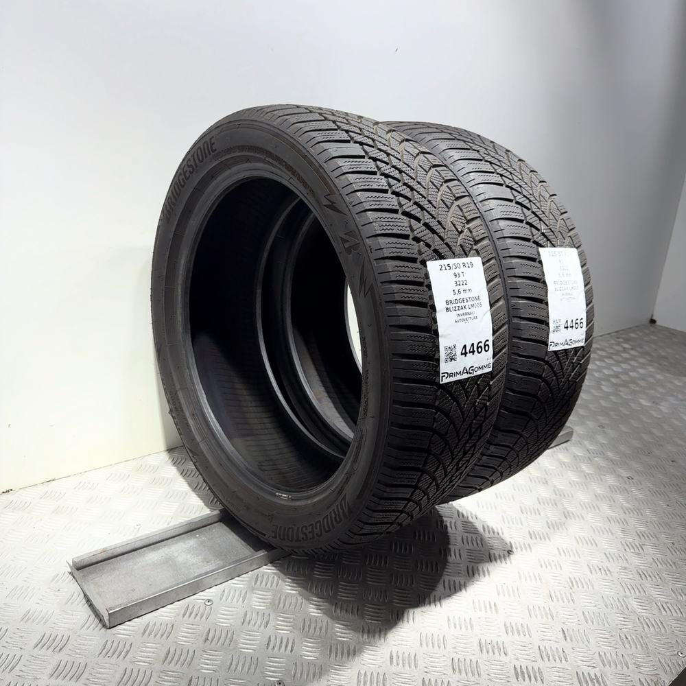 Gomme Usate 215 50 R19 93T Bridgestone Blizzak LM005 80% Invernali - immagine 5