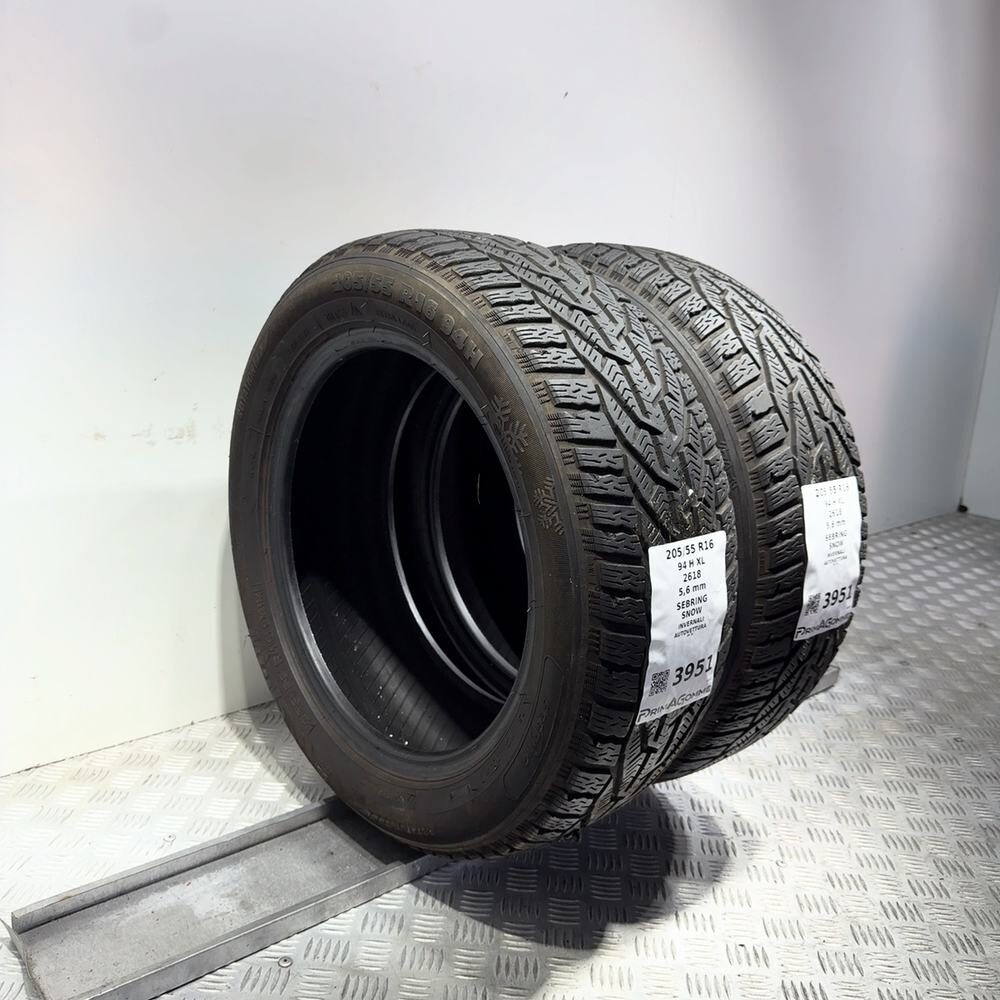 Gomme Usate 205 55 R16 94H XL Sebring Snow 80% Invernali - immagine 5