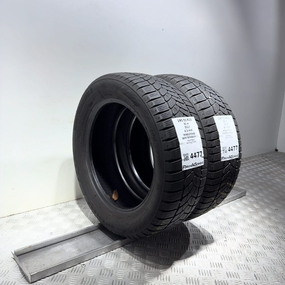 Gomme Usate 195 55 R15 85H Firestone Winterhawk 3 Invernali - immagine 5
