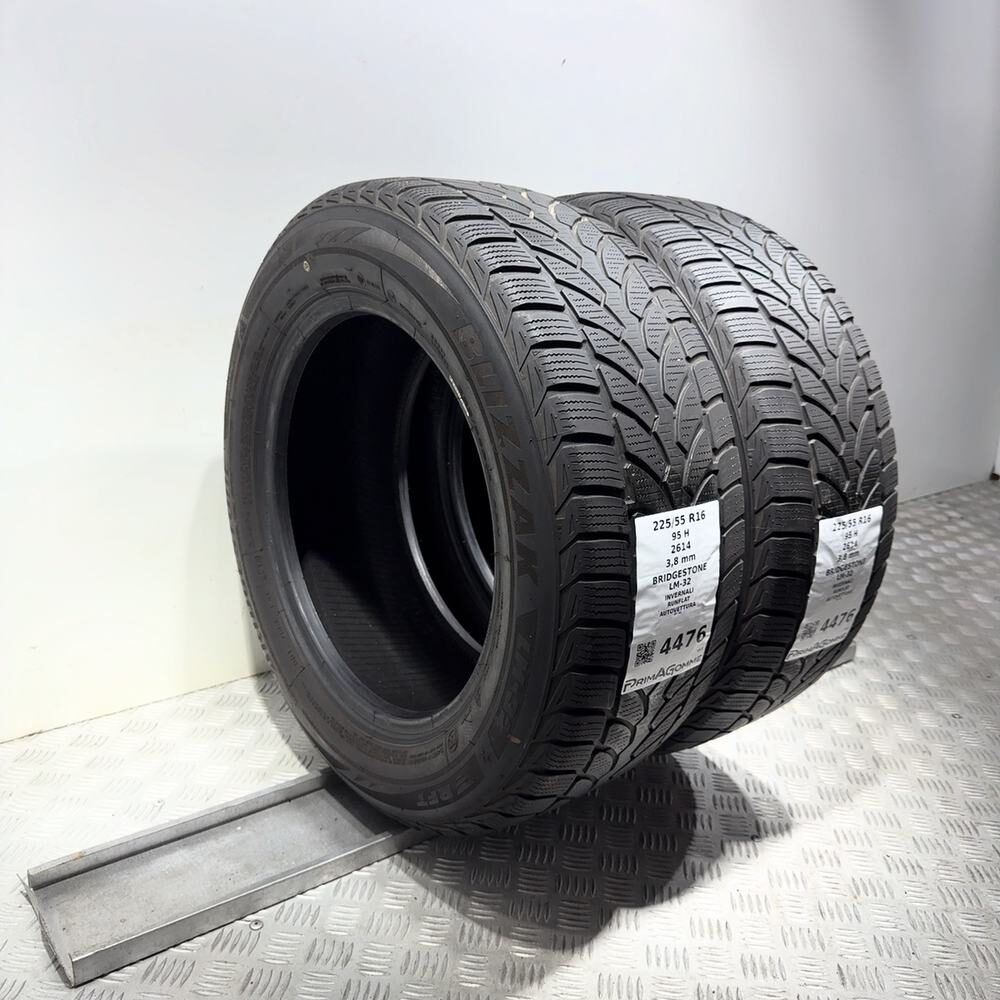 Gomme Usate 225 55 R16 95H Bridgestone LM-32 RunFlat Invernali - immagine 5