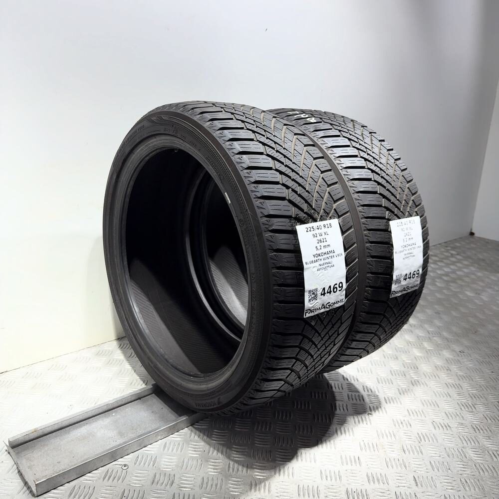 Gomme Usate 225 40 R18 92W XL Yokohama Bluearth Winter V906 74% Invernali - immagine 5