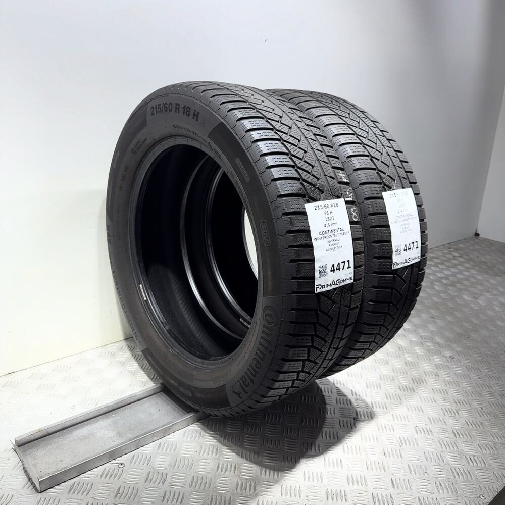 Gomme Usate 215 60 R18 98H Continental Wintercontact TS850P RunFlat Invernali - immagine 5