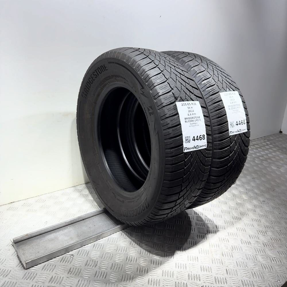 Gomme Usate 215 65 R16 98H Bridgestone Blizzak LM005 Invernali - immagine 5
