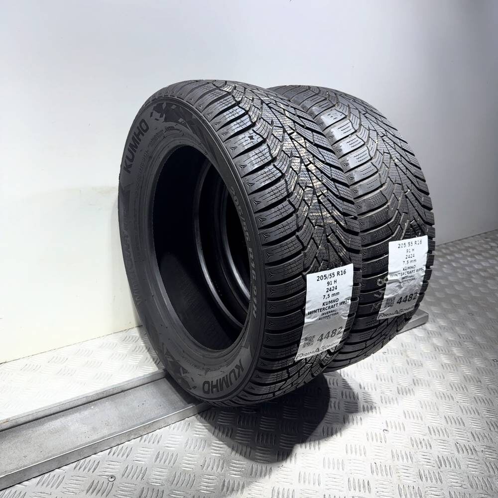 Gomme Usate 205 55 R16 91H Kumho Wintercraft WP52 98% Invernali - immagine 5
