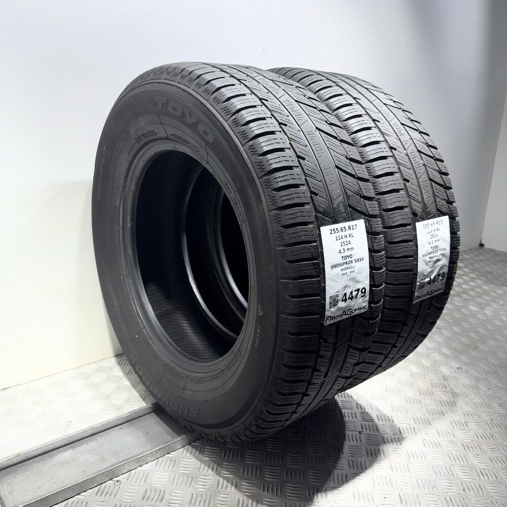 Gomme Usate 255 65 R17 114H XL Toyo Snowprox S954 Invernali - immagine 5
