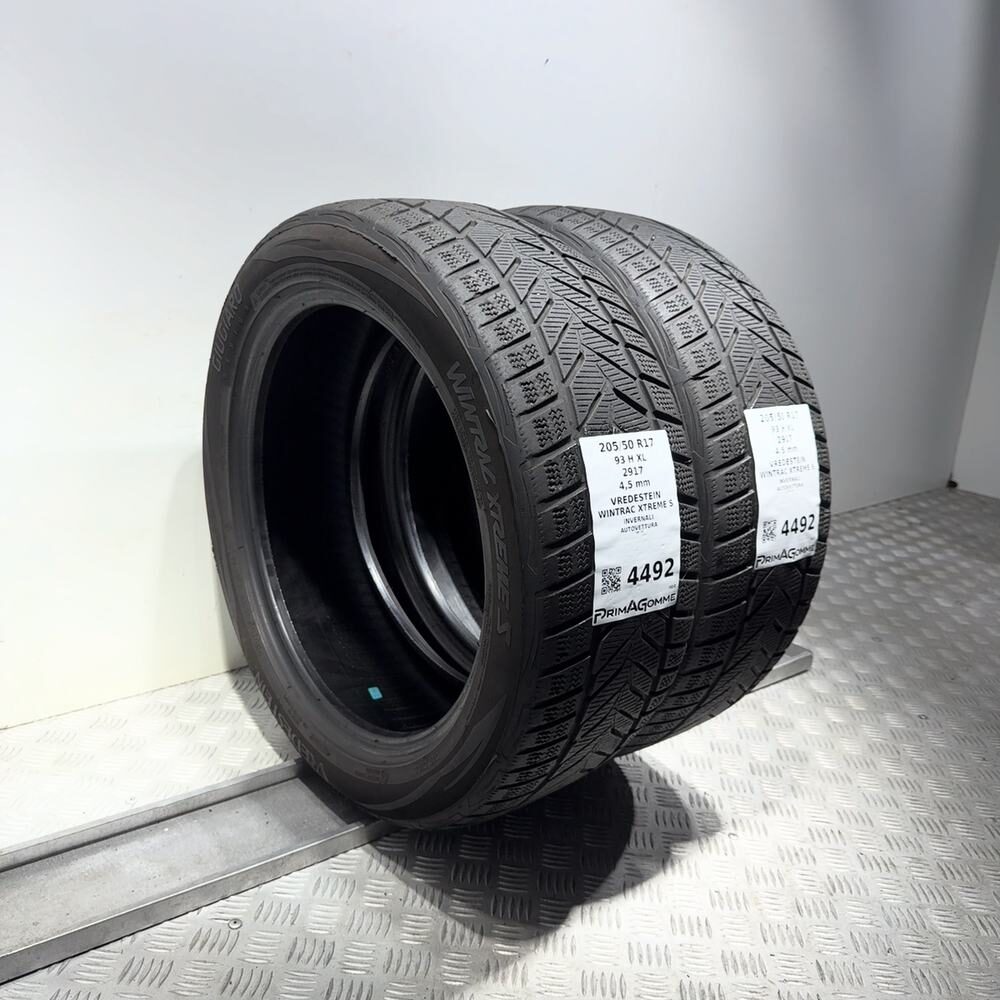 Gomme Usate 205 50 R17 93H XL Vredestein Wintrac Xtreme S Invernali - immagine 5