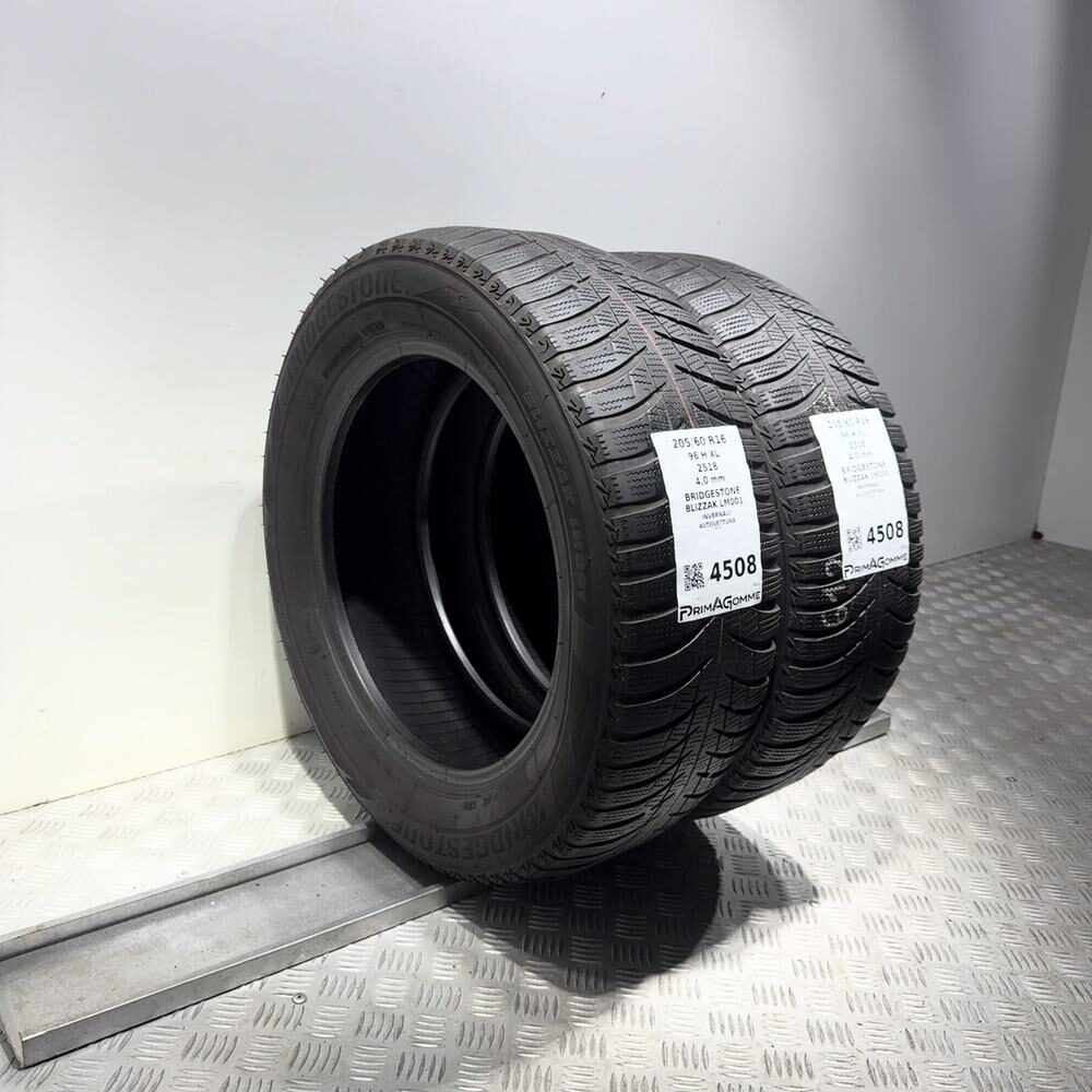 Gomme Usate 205 60 R16 XL 96H Bridgestone Blizzak LM001 Invernali - immagine 5