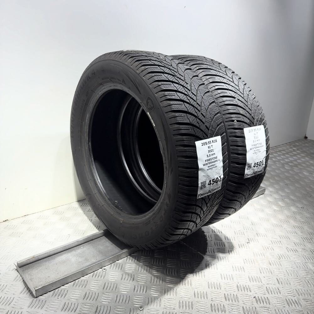 Gomme Usate 205 55 R16 91T Firestone Winterhawk 4 71% Invernali - immagine 5