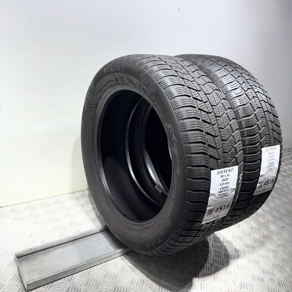 Gomme Usate 215 55 R17 98V XL Viking Wintech 71% Invernali - immagine 5