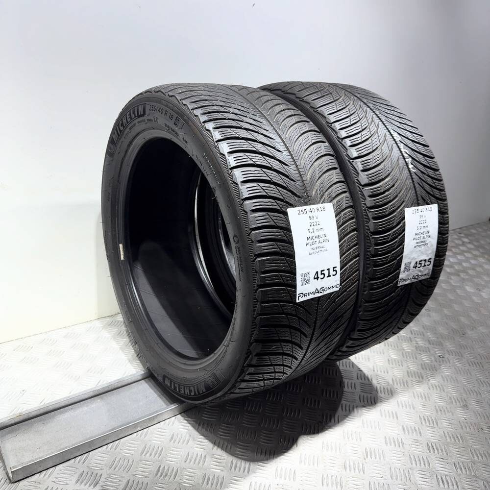 Gomme Usate 255 40 R18 99V Michelin Pilot Alpin 74% Invernali - immagine 5