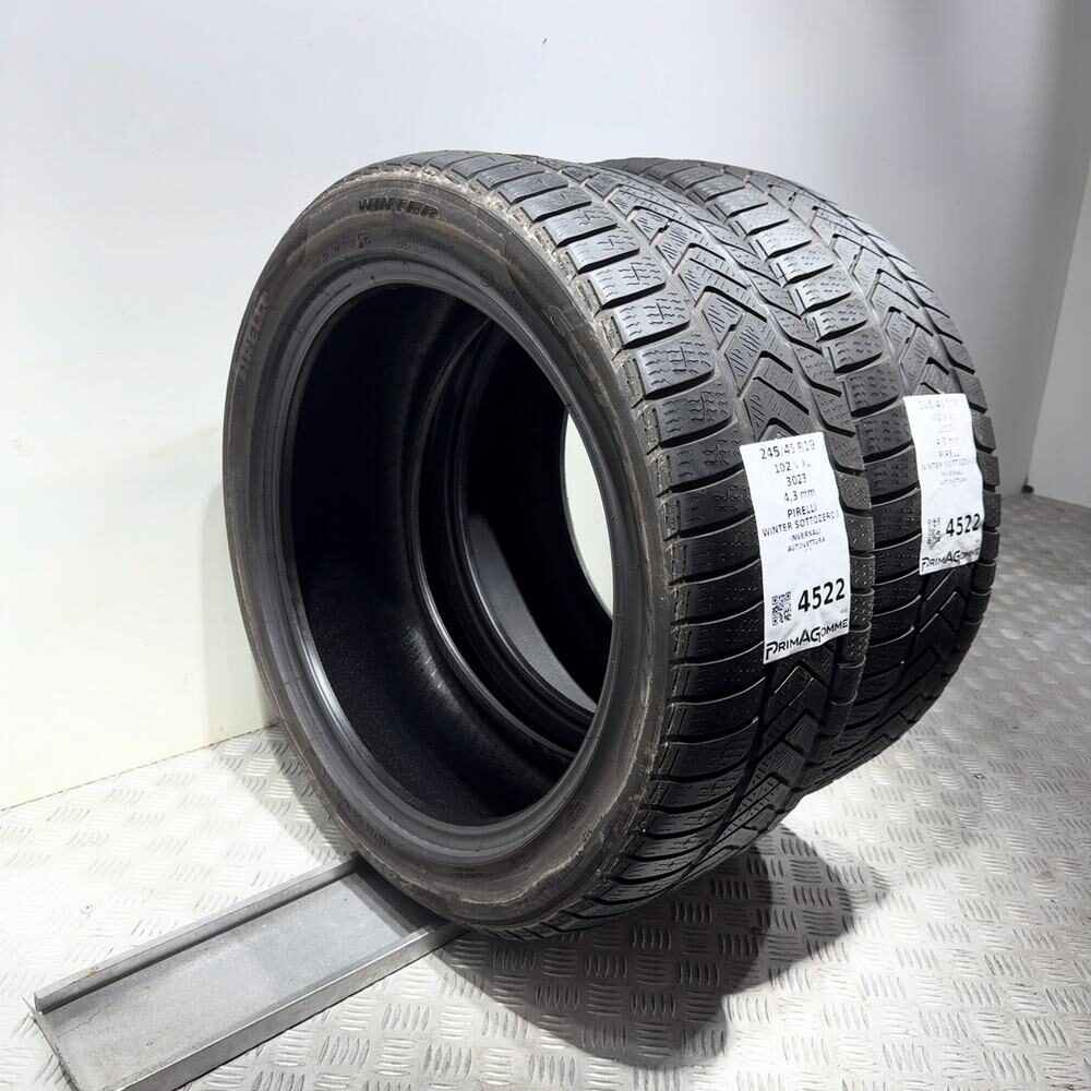 Gomme Usate 245 45 R19 102V XL Pirelli Winter Sottozero 3 Invernali - immagine 5