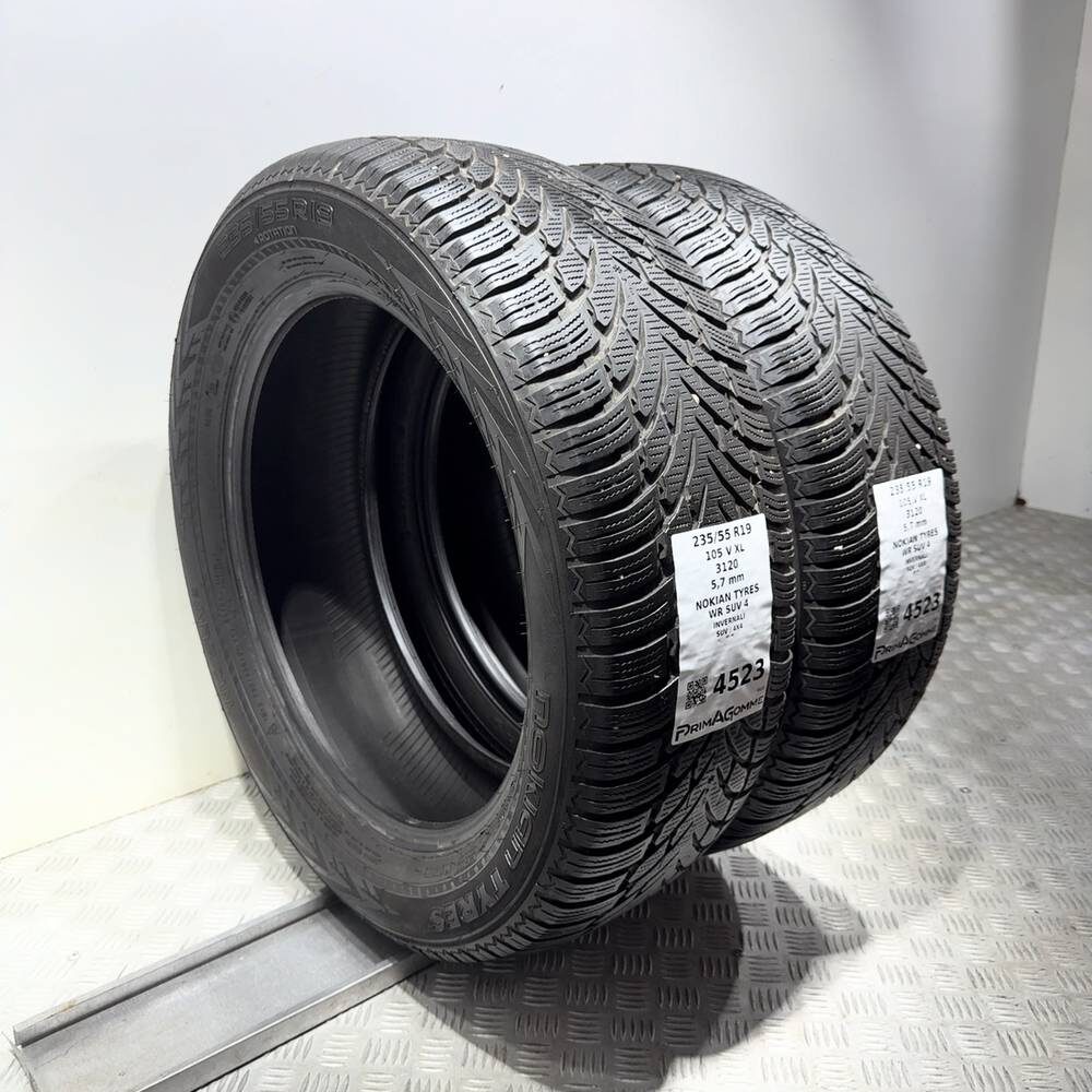 Gomme Usate 235 55 R19 105V XL Nokian Tyres WR SUV 4 81% Invernali - immagine 5