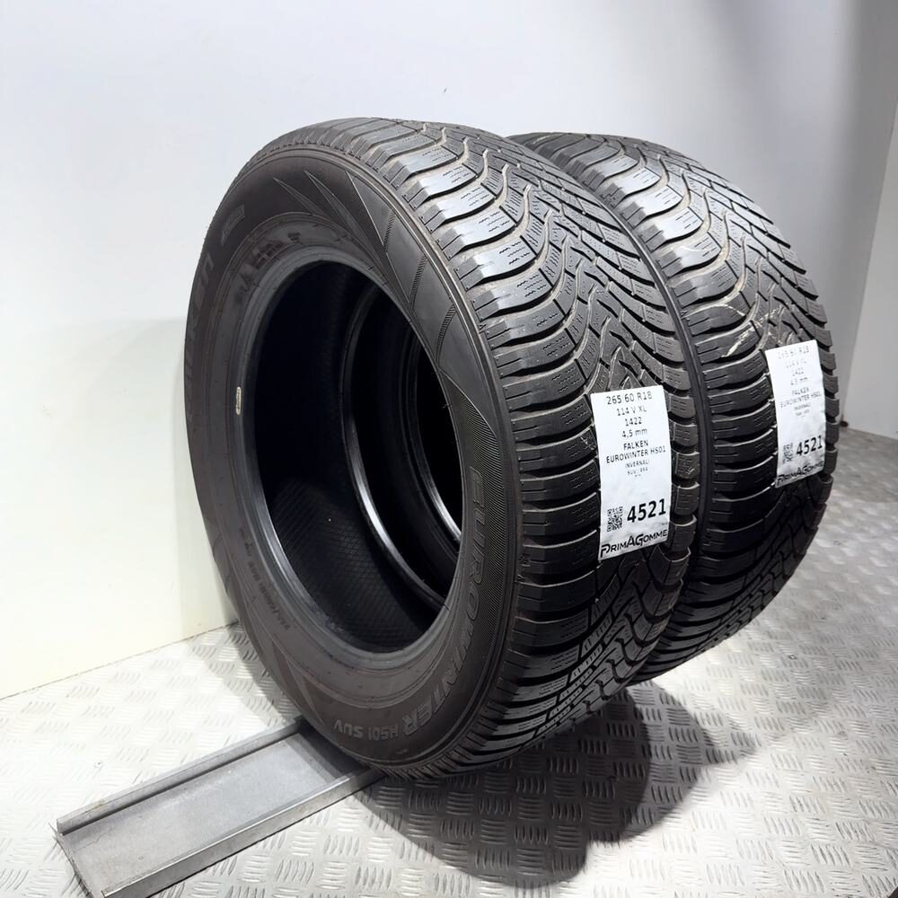 Gomme Usate 265 60 R18 114V XL Falken Eurowinter HS01 Invernali - immagine 5