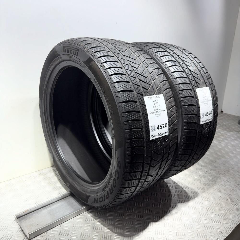 Gomme Usate 295 40 R20 106V Pirelli Scorpion Winter Invernali - immagine 5