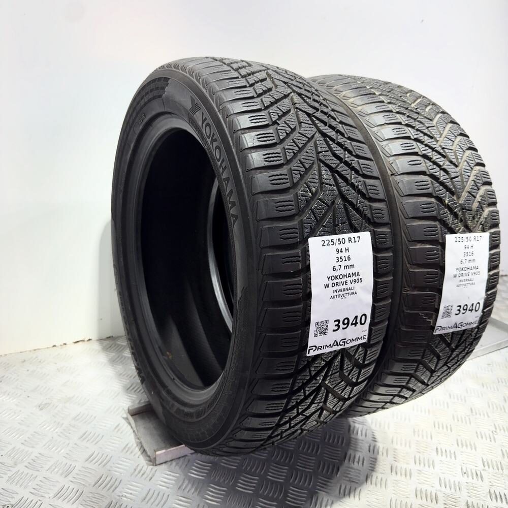 Gomme Usate 225 50 R17 94H Yokohama W Drive V905 96% Invernali - immagine 5