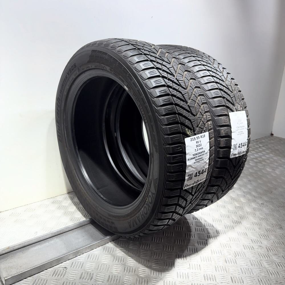 Gomme Usate 215 55 R18 95V Yokohama Bluearth Winter V905 98% Invernali - immagine 5