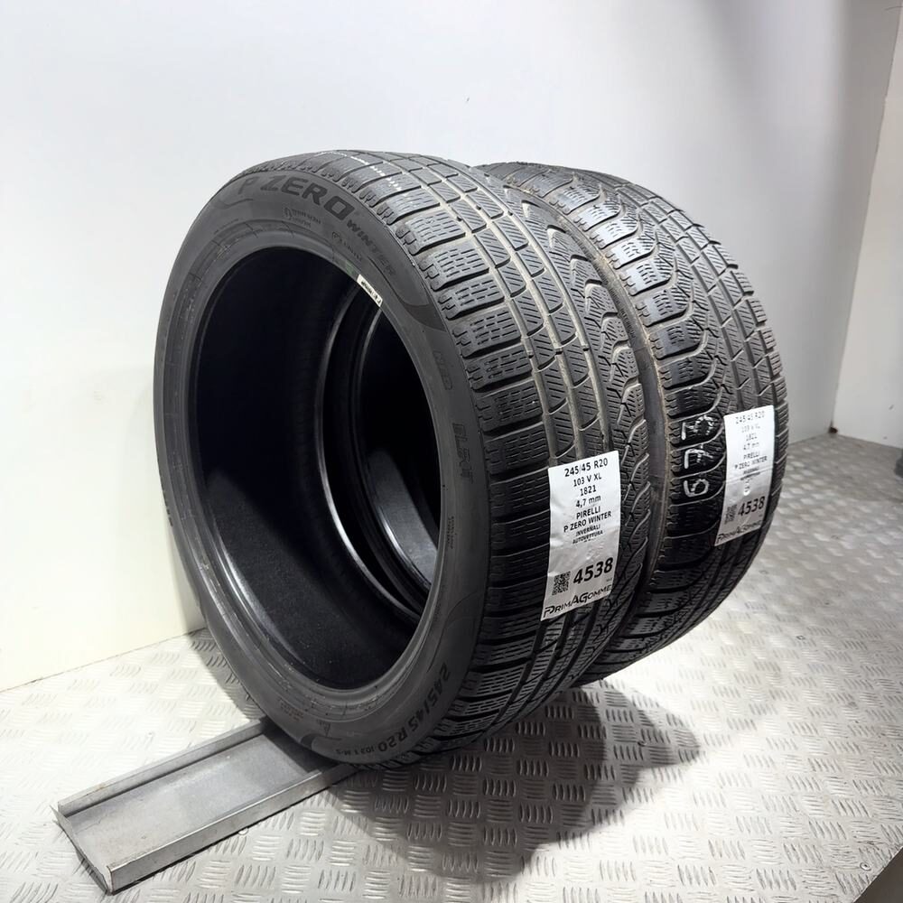 Gomme Usate 245 45 R20 103V XL Pirelli P Zero Winter Invernali - immagine 5