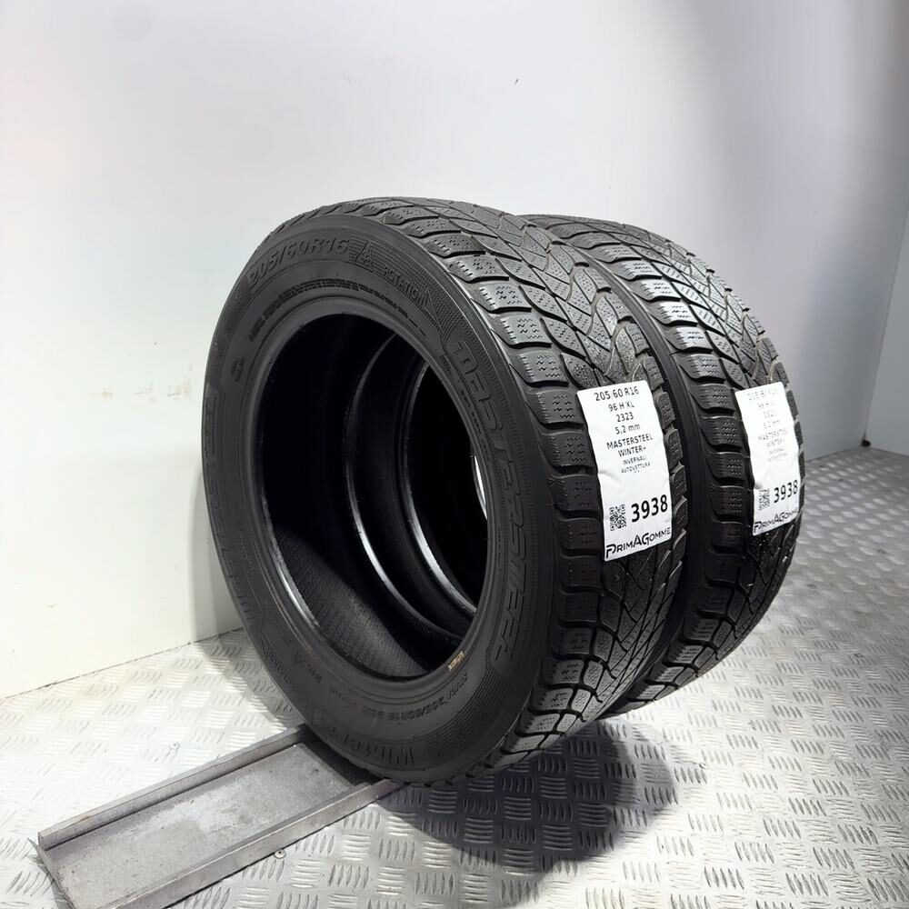 Gomme Usate 205 60 R16 XL 96H Mastersteel Winter+ 74% Invernali - immagine 5
