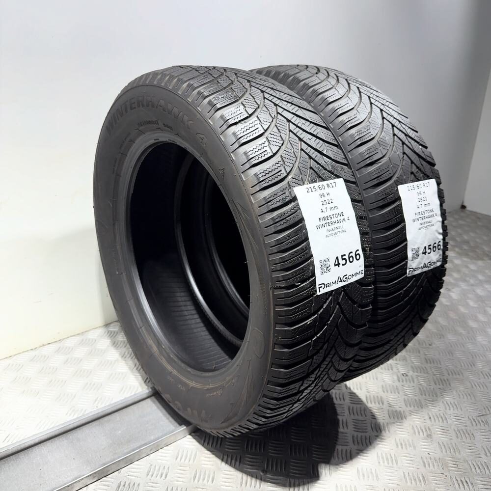 Gomme Usate 215 60 R17 96H Firestone Winterhawk 4 Invernali - immagine 5