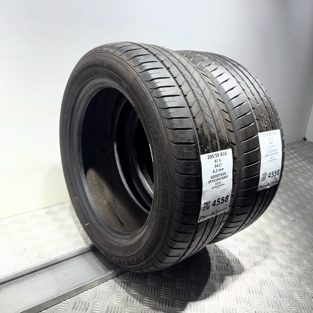 Gomme Usate 205 55 R16 91V Goodyear Efficientgrip 89% Estive - immagine 5