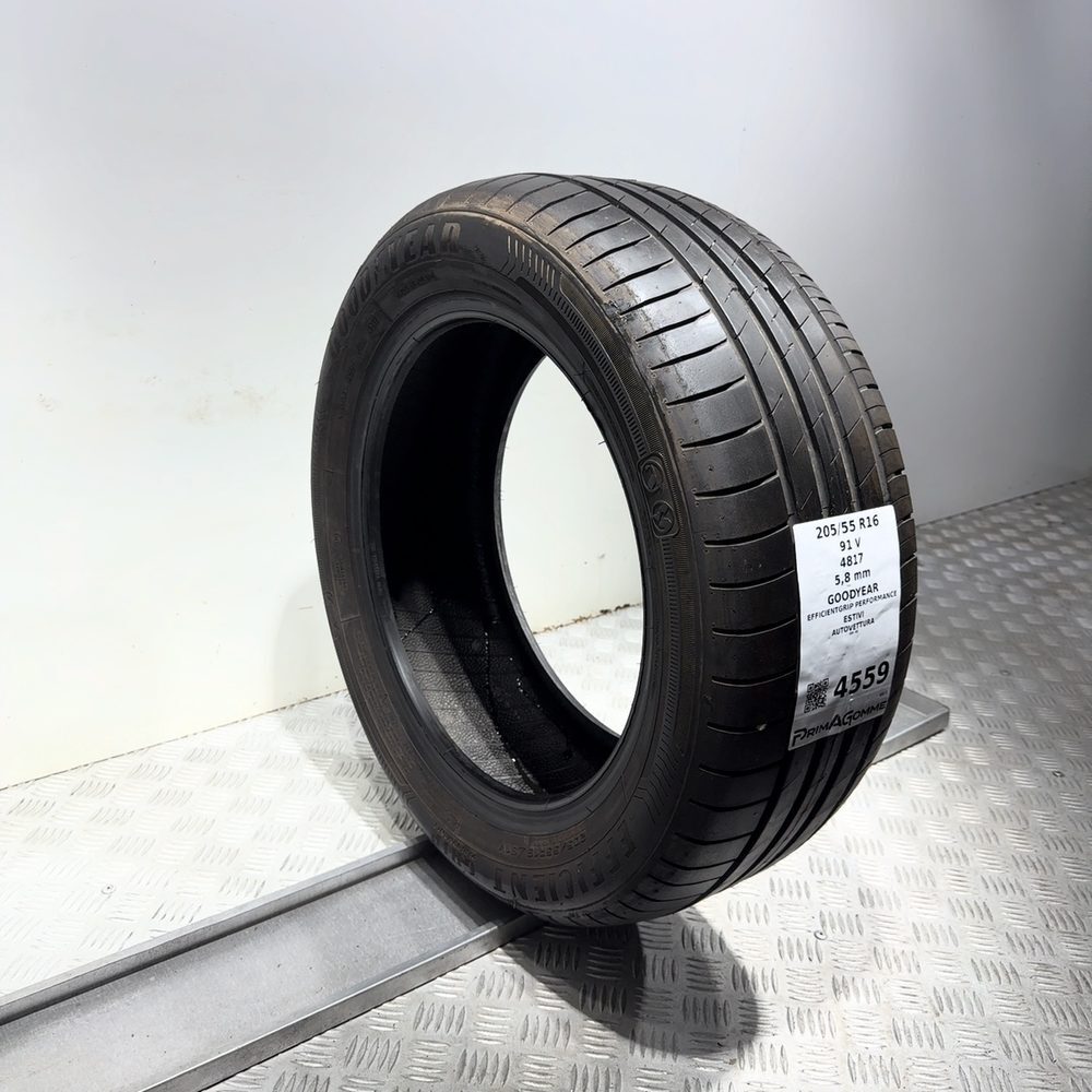 Gomma Usata 205 55 R16 91V Goodyear Efficientgrip Performance 83% Estivo - immagine 5