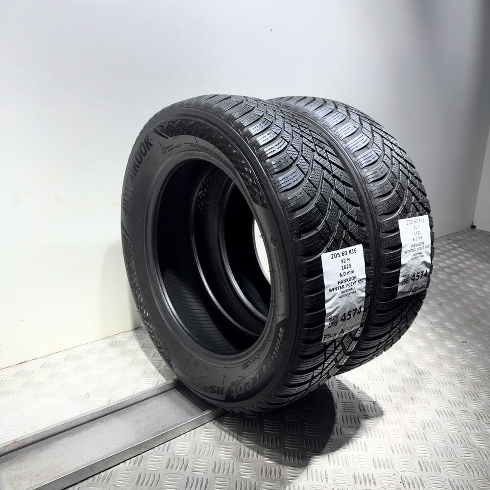 Gomme Usate 205 60 R16 92H Hankook Winter I*Cept RS3 86% Invernali - immagine 5
